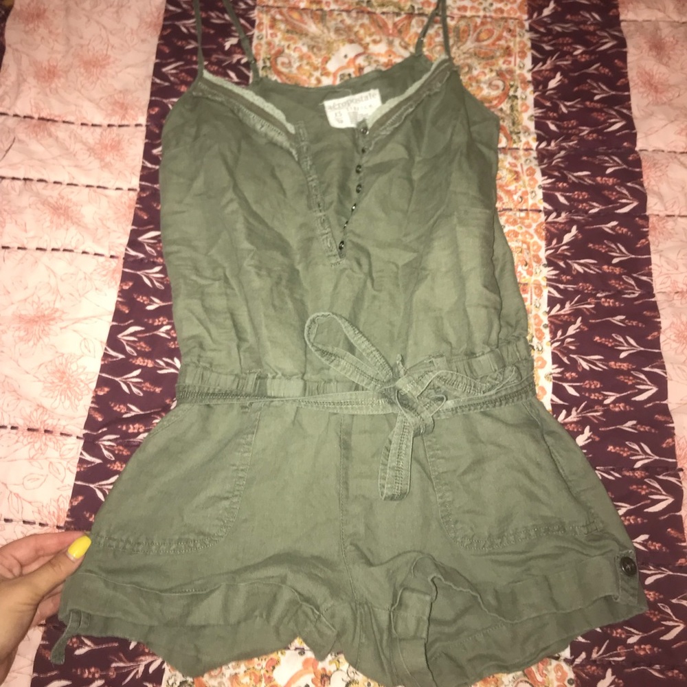 Green romper!